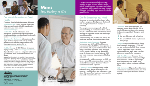 Men: Stay Healthy at 50+ Get More Information on Good
