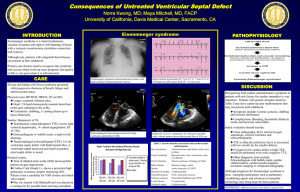 Consequences of Untreated Ventricular Septal Defect