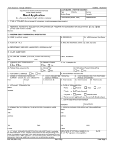Form Approved Through 6/30/2012       ...