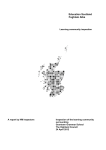 Education Scotland Foghlam Alba