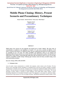 International Journal of Application or Innovation in Engineering &amp; Management...