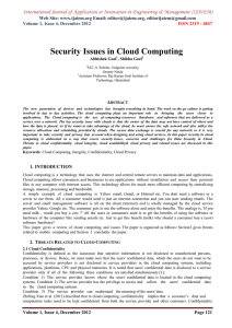 International Journal of Application or Innovation in Engineering &amp; Management... Web Site: www.ijaiem.org Email: , Volume 1, Issue 4, December 2012