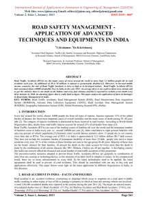 International Journal of Application or Innovation in Engineering &amp; Management... Web Site: www.ijaiem.org Email: , Volume 2, Issue 1, January 2013