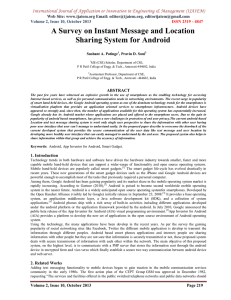 International Journal of Application or Innovation in Engineering &amp; Management... Web Site: www.ijaiem.org Email: , Volume 2, Issue 10, October 2013