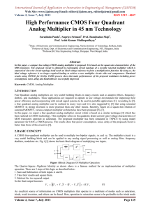 International Journal of Application or Innovation in Engineering &amp; Management...