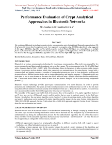 International Journal of Application or Innovation in Engineering &amp; Management... Web Site: www.ijaiem.org Email: , Volume 2, Issue 7, July 2013