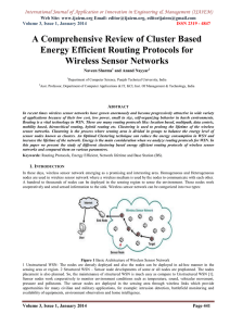 A Comprehensive Review of Cluster Based Energy Efficient Routing Protocols for