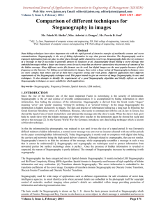 International Journal of Application or Innovation in Engineering &amp; Management... Web Site: www.ijaiem.org Email: , Volume 3, Issue 2, February 2014