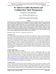 International Journal of Application or Innovation in Engineering &amp; Management... Web Site: www.ijaiem.org Email: , Volume 3, Issue 2, February 2014
