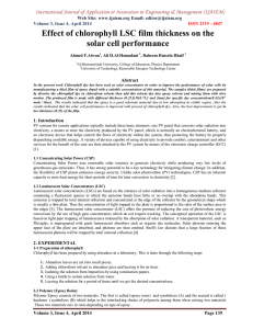 International Journal of Application or Innovation in Engineering &amp; Management...