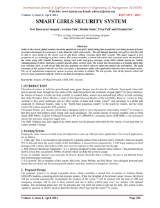 International Journal of Application or Innovation in Engineering &amp; Management... Web Site: www.ijaiem.org Email: Volume 3, Issue 4, April 2014