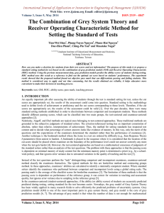 International Journal of Application or Innovation in Engineering &amp; Management (IJAIEM) Web Site: www.ijaiem.org Email: Volume 3, Issue 5, May 2014