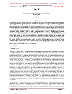 International Journal of Application or Innovation in Engineering &amp; Management... Web Site: www.ijaiem.org Email: Volume 3, Issue 5, May 2014