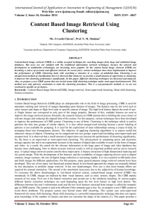 International Journal of Application or Innovation in Engineering &amp; Management... Web Site: www.ijaiem.org Email: Volume 3, Issue 10, October 2014