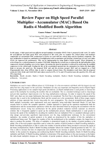 International Journal of Application or Innovation in Engineering &amp; Management...