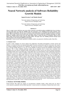 International Journal of Application or Innovation in Engineering &amp; Management... Web Site: www.ijaiem.org Email: Volume 3, Issue 11, November 2014