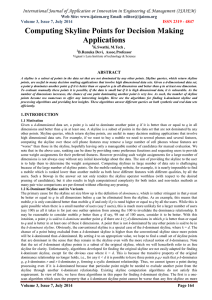 International Journal of Application or Innovation in Engineering &amp; Management... Web Site: www.ijaiem.org Email: Volume 3, Issue 7, July 2014