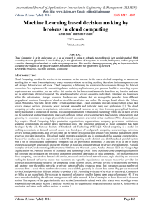 International Journal of Application or Innovation in Engineering &amp; Management... Web Site: www.ijaiem.org Email: Volume 3, Issue 7, July 2014