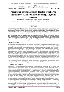 International Journal of Application or Innovation in Engineering &amp; Management (IJAIEM)