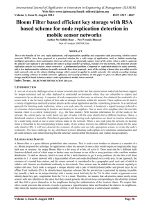 International Journal of Application or Innovation in Engineering &amp; Management... Web Site: www.ijaiem.org Email: Volume 3, Issue 8, August 2014