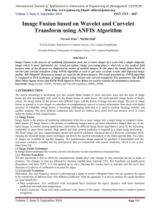 Image Fusion based on Wavelet and Curvelet Transform using ANFIS Algorithm