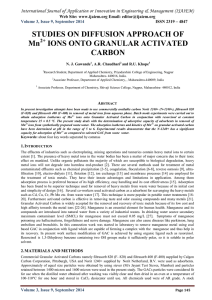 International Journal of Application or Innovation in Engineering &amp; Management... Web Site: www.ijaiem.org Email: ISSN 2319 – 4847