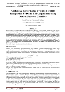 Analysis &amp; Performance Evolution of IRIS Neural Network Classifier