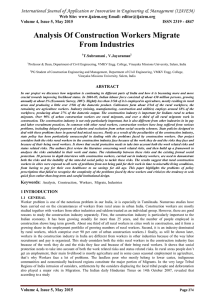 International Journal of Application or Innovation in Engineering &amp; Management... Web Site: www.ijaiem.org Email: Volume 4, Issue 5, May 2015