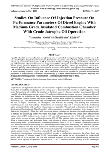 International Journal of Application or Innovation in Engineering &amp; Management... Web Site: www.ijaiem.org Email: Volume 4, Issue 5, May 2015