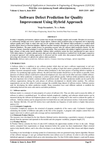 International Journal of Application or Innovation in Engineering &amp; Management... Web Site: www.ijaiem.org Email: Volume 4, Issue 6, June 2015