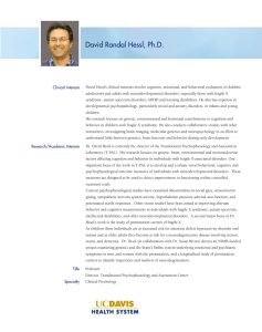David Randal Hessl, Ph.D.
