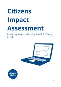 Citizens  Impact  Assessment   