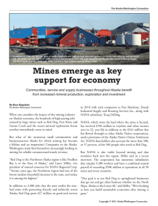 Mines emerge as key support for economy