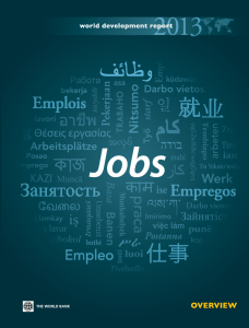 Jobs provide higher earnings and better benefits as countries grow,... are also a driver of development. Poverty falls as people...