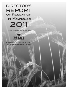 2011 REPORT in Kansas DIRECTOR’S