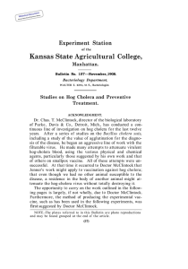 Kansas State Agricultural  College, Experiment  Station Man hattan.
