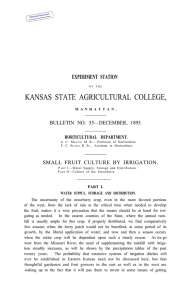 KANSAS STATE AGRICULTURAL COLLEGE, EXPERIMENT STATION BULLETIN NO. 55—DECEMBER, 1895.