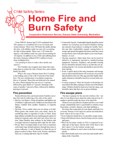 Home Fire and Burn Safety Child Safety Series