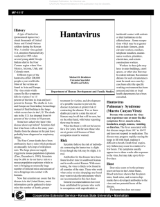 Hantavirus History MF-1117