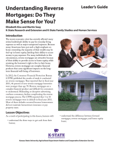 Understanding Reverse Mortgages: Do They Make Sense for You? Leader’s Guide