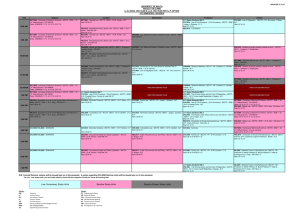 UPDATED 27.10.15 TIME MONDAY TUESDAY