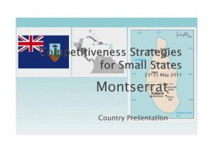 Montserrat Country Presentation