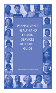 PENNSYLVANIA HEALTH AND HUMAN SERVICES