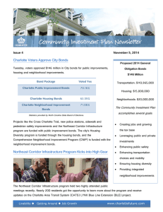 Charlotte Voters Approve City Bonds Issue 4 November 5, 2014