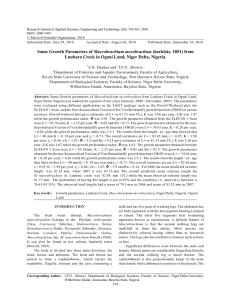 Research Journal of Applied Sciences, Engineering and Technology 2(6): 558-567,... ISSN: 2040-7467 © Maxwell Scientific Organization, 2010