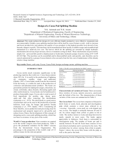 Research Journal of Applied Sciences, Engineering and Technology 2(7): 622-634,... ISSN: 2040-7467 © M axwell Scientific Organization, 2010