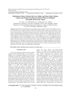 Research Journal of Applied Sciences, Engineering and Technology 2(8): 743-748,... ISSN: 2040-7467 © M axwell Scientific Organization, 2010