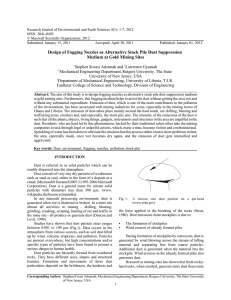 Research Journal of Environmental and Earth Sciences 4(1): 1-7, 2012