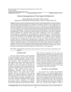 Research Journal of Environmental and Earth Sciences 4(1): 60-67, 2012