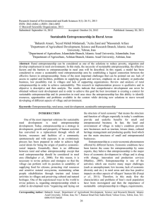 Research Journal of Environmental and Earth Sciences 5(1): 26-31, 2013